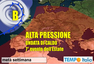 METEO Italia: refrigerio. Da martedì FORTE CALDO, possibili picchi estremi