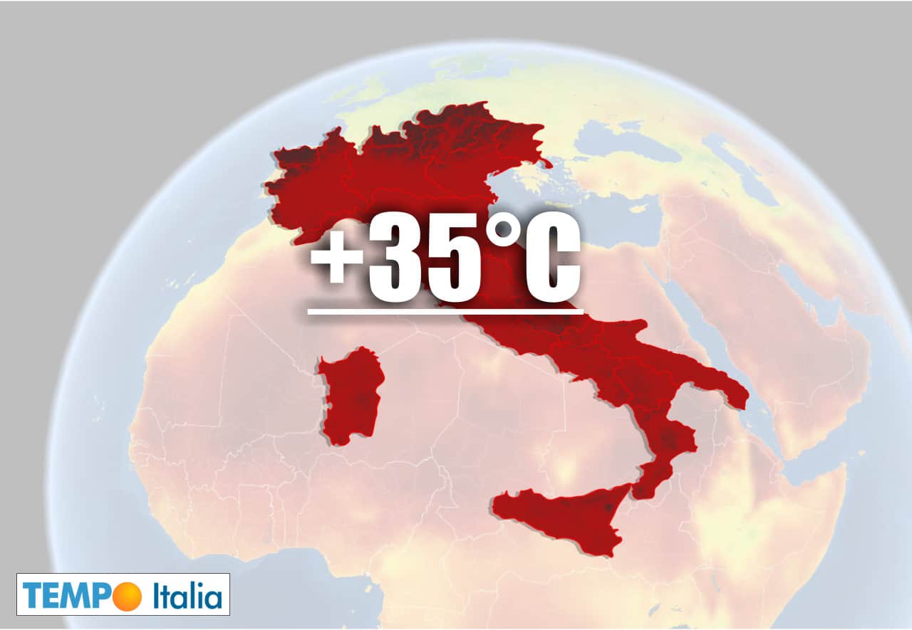 meteo con ondata di caldo - Meteo ITALIA verso ondata di CALDO Record per il Nord