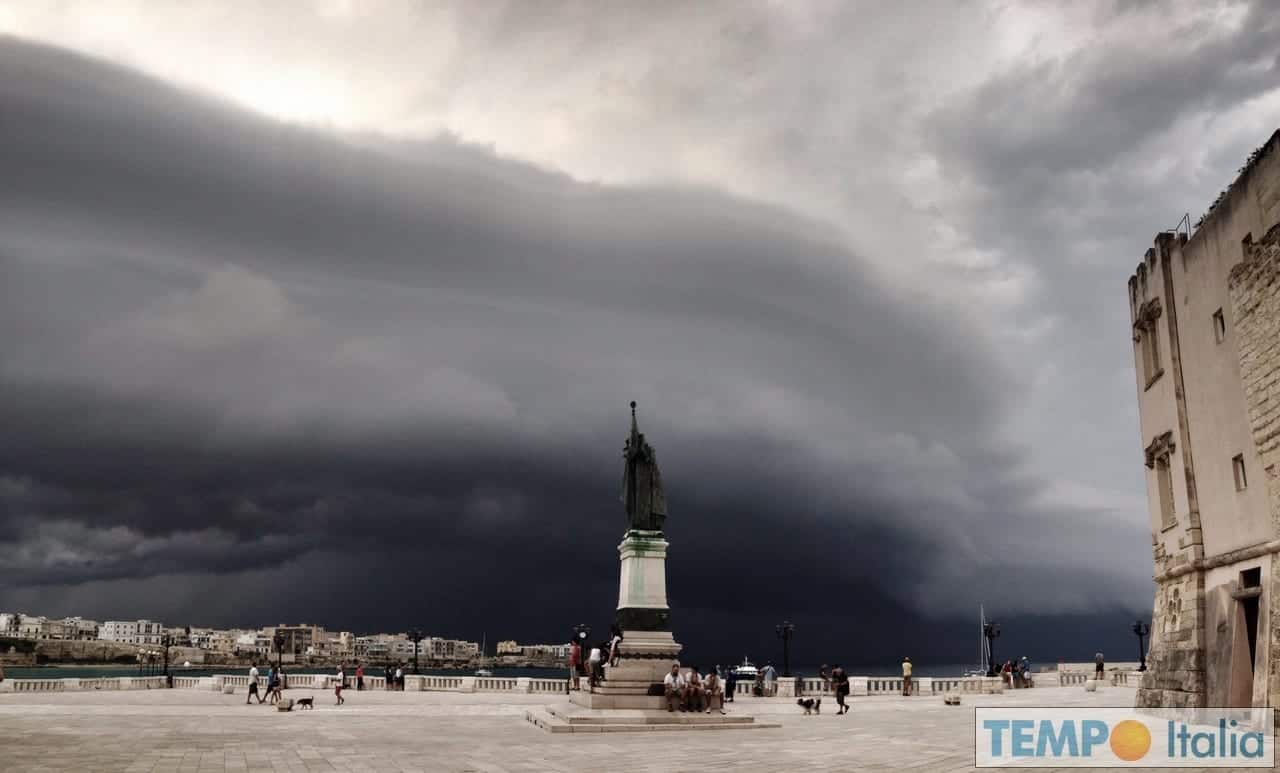 3 agosto 2020, diffusa l’Allerta Meteo della Protezione Civile su maltempo