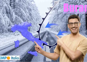 Meteo prossimi giorni con aria molto fredda.