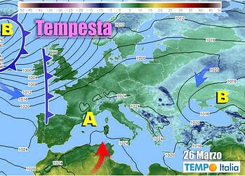 Meteo prossimi giorni.