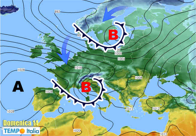 Meteo: STOP Primavera, l’Inverno vuole tornare nei prossimi giorni