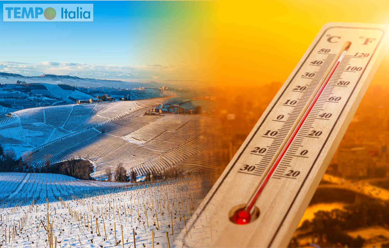 Meteo con gelo in aprile, rischio caldo inizio estate.