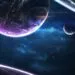 Sistema planetario migliaia di anni luce lontano dalla Terra. Elementi di questa immagine fornita dalla NASA