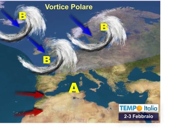 Meteo INIZIO FEBBRAIO, Anticiclone via: verso il ritorno delle PIOGGE, possibile svolta invernale