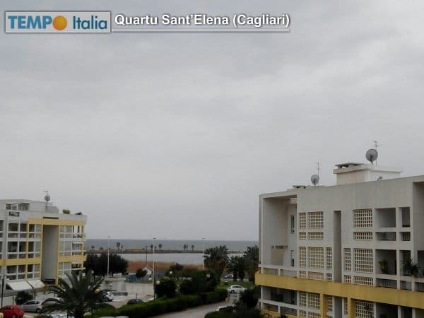 Sardegna sferzata dal maltempo. Temporali, vento e calo freddo