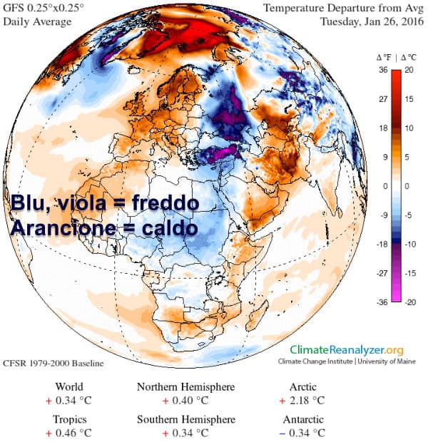 ITALIA circondata da un Inverno RIGIDO e di MALTEMPO. Come mai?