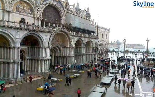 Venezia, è prevista alta marea eccezionale