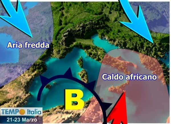 Brusca “scaldata” all’inizio della settimana pasquale, possibili picchi di +27°C in Sicilia