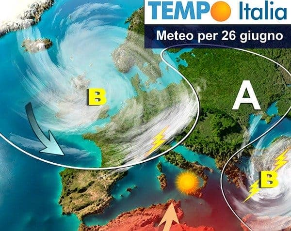 Caldo si attenua, ma arriva qualche nuovo temporale anche forte a partire dal Nord 51 Caldo si attenua, ma arriva qualche nuovo temporale anche forte a partire dal Nord