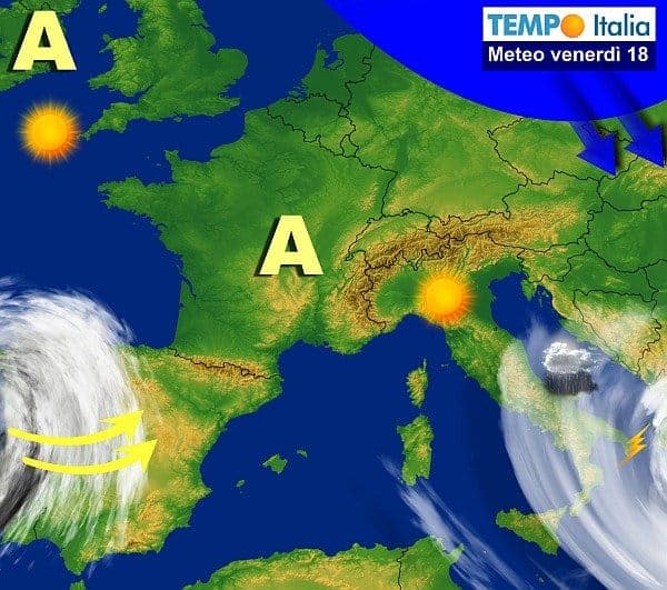 Maltempo al Centro-Sud. Torna il sole nel weekend delle Palme, ma sarà solo una tregua