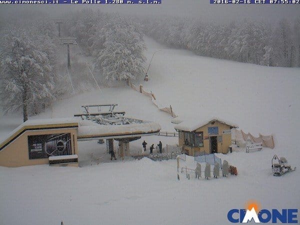 Maltempo non si placa al Centro Nord. Nevica forte in Appennino, nevicherà ancora