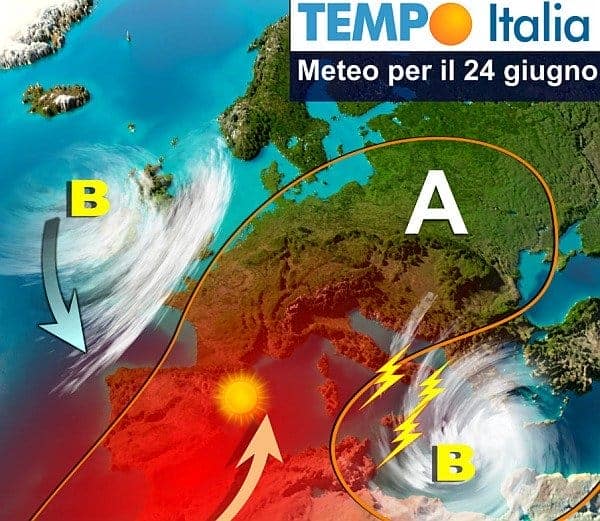 Caldo in crescita e forte al Centro-Nord, temporali anche violenti al Sud. Attenzione al weekend 61 Caldo in crescita e forte al Centro-Nord, temporali anche violenti al Sud. Attenzione al weekend
