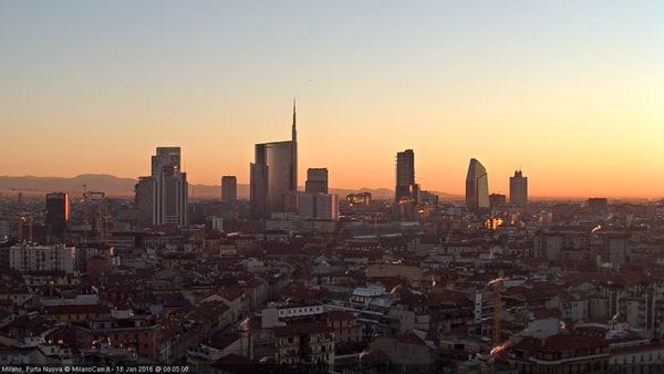 Milano, freddo soffocato dalla metropoli. E la neve?