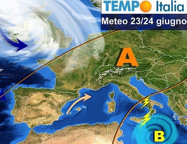 Estate prova a decollare! Caldo in crescita sull’Italia, ma anche forti temporali 64 Estate prova a decollare! Caldo in crescita sull’Italia, ma anche forti temporali