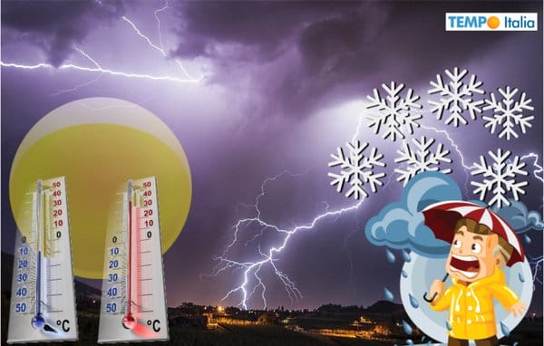 Maltempo e temporali, più freddo poi caldo. Tutto lascia presagire il cambio di stagione