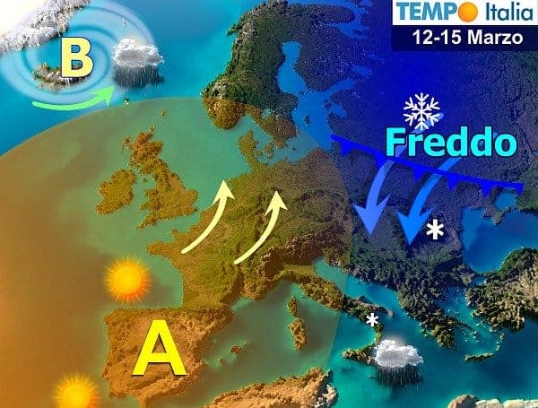 Inverno marzolino, ci saranno nuove sorprese. Possibili irruzioni fredde artiche anche dopo metà mese