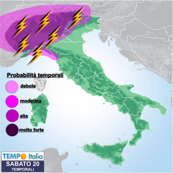 Meteo in peggioramento: sabato e domenica sono attesi temporali intensi sul Nord Italia 36 Meteo in peggioramento: sabato e domenica sono attesi temporali intensi sul Nord Italia