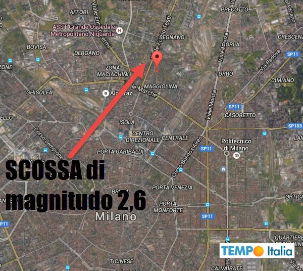 Milano scossa di TERREMOTO nella notte. Ma la città è a rischio sismico? La storia 1 Milano scossa di TERREMOTO nella notte. Ma la città è a rischio sismico? La storia