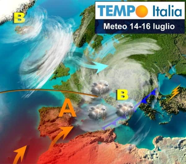 Estate interrotta da un poderoso peggioramento: shock termico, temporali, nubifragi, grandine 34 Estate interrotta da un poderoso peggioramento: shock termico, temporali, nubifragi, grandine