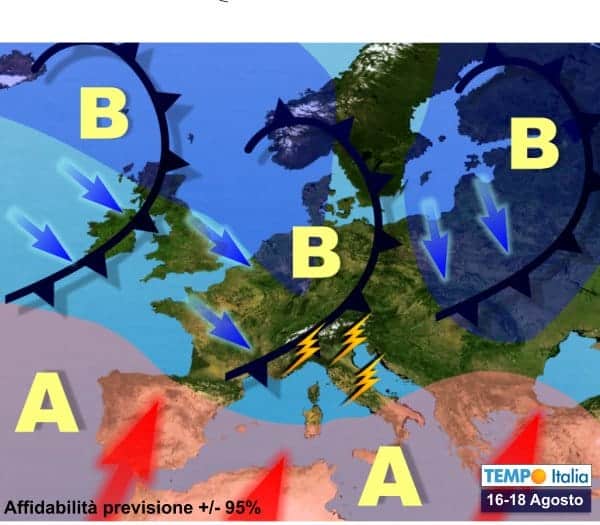 Temporali sparsi e intensi nel Nord Italia, in parte al Centro. Trend meteo week end: caldo estivo 51 Temporali sparsi e intensi nel Nord Italia, in parte al Centro. Trend meteo week end: caldo estivo