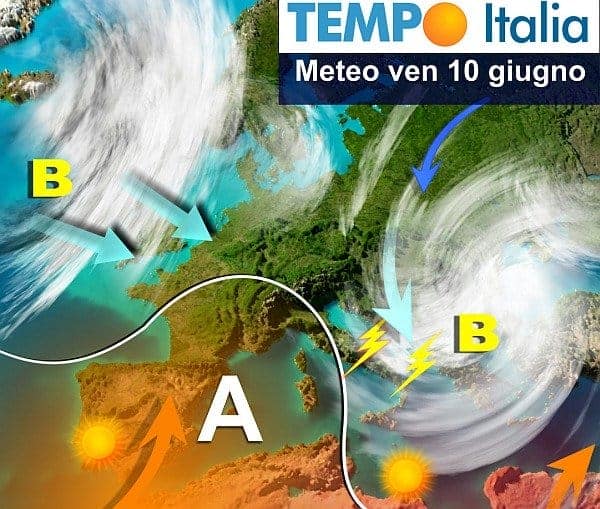 Forti temporali dilagano verso il Centro-Sud. Poi altro acuto peggioramento nel weekend 34 Forti temporali dilagano verso il Centro-Sud. Poi altro acuto peggioramento nel weekend