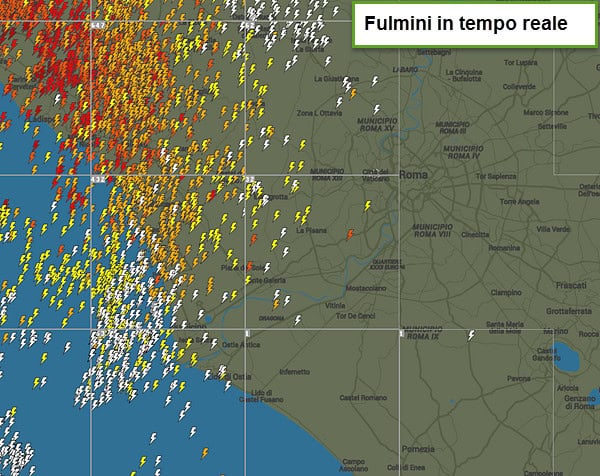 Roma, possibile meteo estremo per temporale di forte intensità in arrivo da nord ovest 42 Roma, possibile meteo estremo per temporale di forte intensità in arrivo da nord ovest