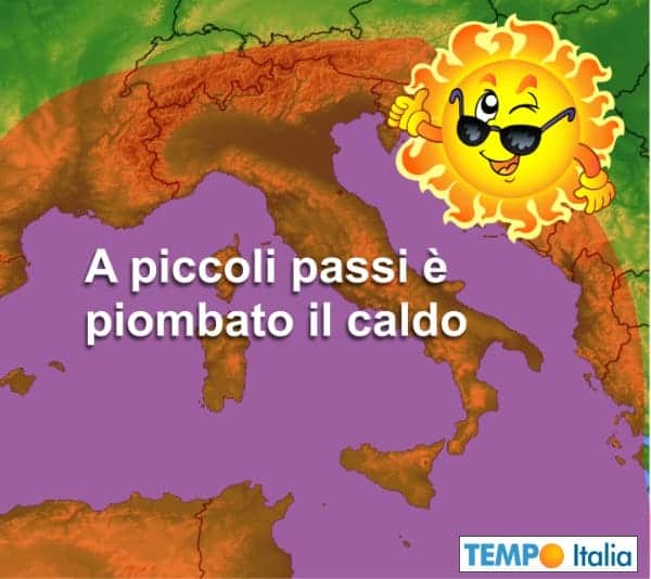 Fa caldo perché è Estate? Si, ma a piccoli passi procederemo verso un’ondata di calore 10 Fa caldo perché è Estate? Si, ma a piccoli passi procederemo verso un’ondata di calore