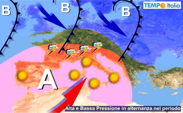 Prime bozze d’Autunno, ma saremo sempre d’Estate. Condizioni meteo peggiori nel Nord Italia