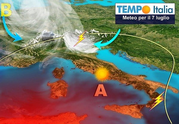 Estate accelera, ci saranno meno temporali. Caldo in aumento sul finire della settimana 12 Estate accelera, ci saranno meno temporali. Caldo in aumento sul finire della settimana
