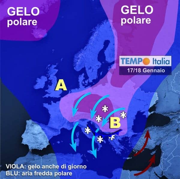 Meteo Italia: settimana variabile, nel finire settimana freddo, gelate, neve 36 Meteo Italia: settimana variabile, nel finire settimana freddo, gelate, neve