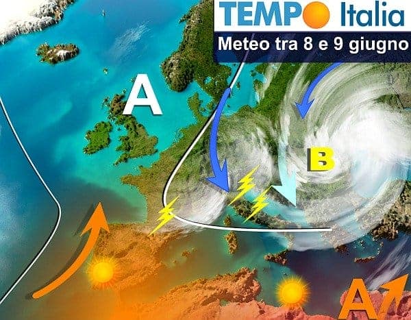 Estate proprio non decolla, instabilità di nuovo in accentuazione con forti temporali da metà settimana 40 Estate proprio non decolla, instabilità di nuovo in accentuazione con forti temporali da metà settimana