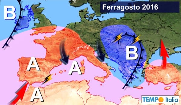 Dopo la rottura d’Agosto: no afa. Di nuovo temporali al Nord. Previsioni meteo della nuova Estate