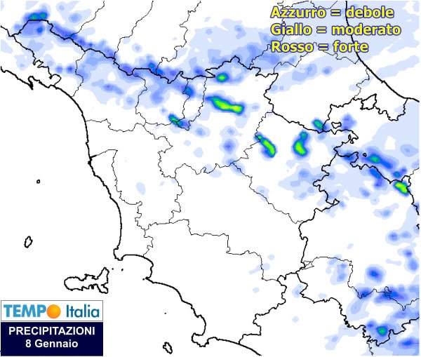 Meteo Toscana, domani è atteso un peggioramento di media intensità