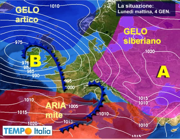 ecco-la-perturbazione:-nevica-a-tratti-in-val-padana-neve-su-alpi-piove-su-tirreniche.-peggioramento