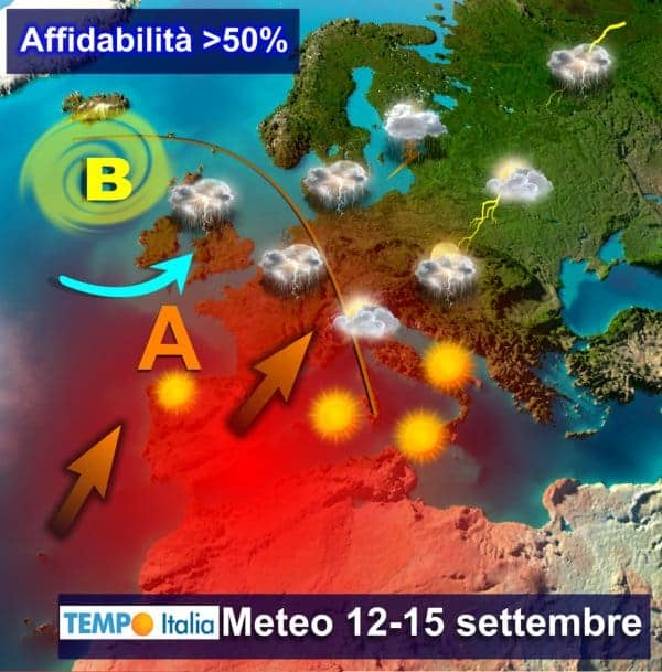 Assalto perturbato e il meteo potrebbe riservare altre sorprese. Estate al capolinea? Non ancora 3 Assalto perturbato e il meteo potrebbe riservare altre sorprese. Estate al capolinea? Non ancora