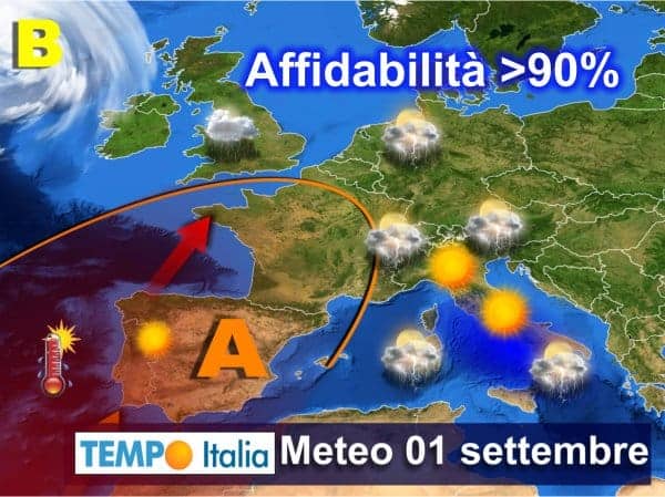L'estate non molla: miglioramento nel primo weekend di settembre. Tornerà il caldo 14 L’estate non molla: miglioramento nel primo weekend di settembre. Tornerà il caldo