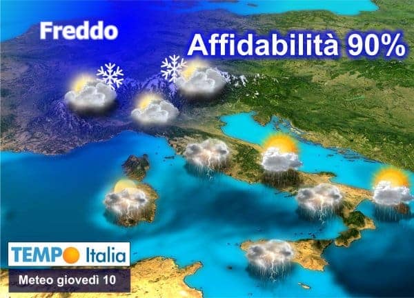 Ultimissime meteo: serie di perturbazioni da nord-nordovest. Autunno in piena regola 47 Ultimissime meteo: serie di perturbazioni da nord-nordovest. Autunno in piena regola