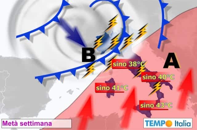 Acutizzazione del meteo estremo: imponente maltempo al Nord. Caldo forte al Centro e Sud 32 Acutizzazione del meteo estremo: imponente maltempo al Nord. Caldo forte al Centro e Sud