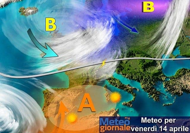 Bel tempo e caldo, ma METEO Weekend di Pasqua PEGGIORA: i dettagli