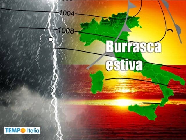 La burrasca d’Estate, cosa è? Il meteo avverso nel clima simil tropicale Estate 2017