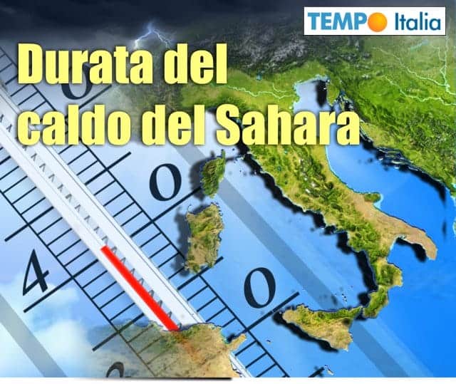 CALDO FORTE con cambiamento meteo dopo il 5-7 Agosto. Quando refrigerio?