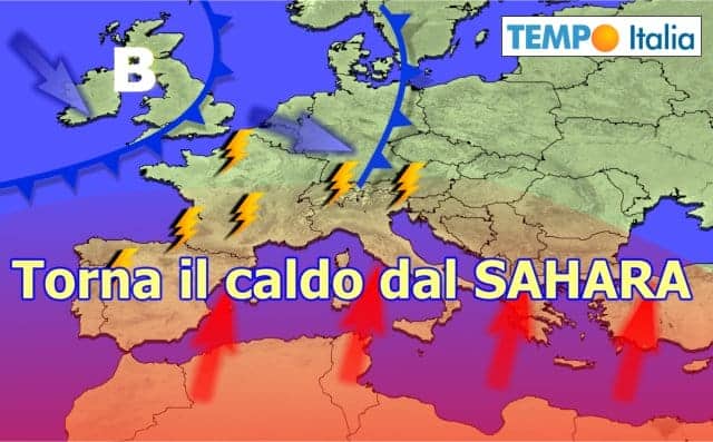 FORTE ondata di CALDO da RECORD: è meteo estremo
