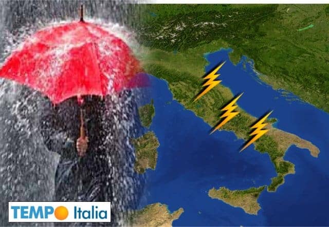 Arriva benefica la pioggia. Meteo peggiora al Centro Italia e poi Sud