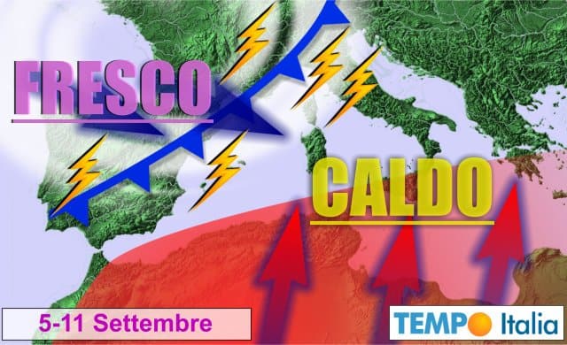 Settembre, repentino mutamento METEO: avvio delle piogge d’Autunno