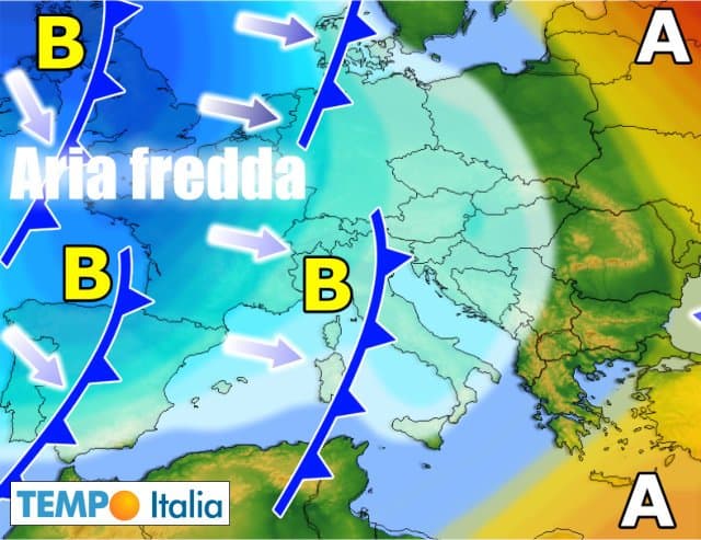 METEO 8–14 Gennaio: altre perturbazioni e FREDDO 5 METEO 8–14 Gennaio: altre perturbazioni e FREDDO