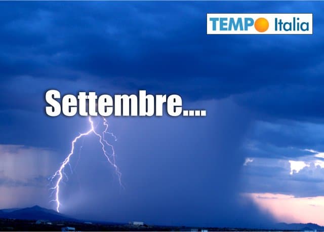 Meteo: primi di settembre nuova anomalia climatica incombente