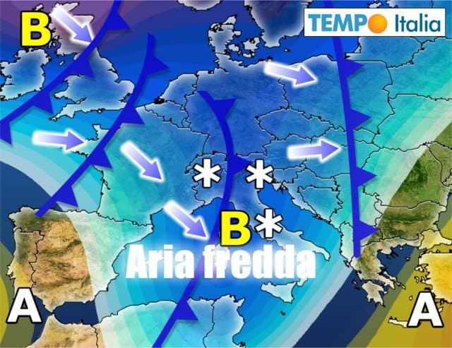 METEO 16 – 22 Gennaio: FREDDO, nevicate, insomma INVERNO