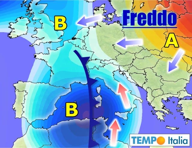 METEO FINE ANNO, possibilità di ondate di freddo 32 METEO FINE ANNO, possibilità di ondate di freddo