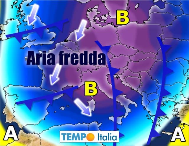 METEO 12 – 18 Gennaio: altre forti perturbazioni e FREDDO invernale 3 METEO 12 – 18 Gennaio: altre forti perturbazioni e FREDDO invernale